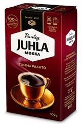 Paulig Juhla Mokka Dark Roast Ground Coffee 500g, 12-Pack - Scandinavian Goods