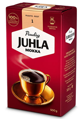 Paulig Juhla Mokka Ground Filter Coffee 500g - Scandinavian Goods