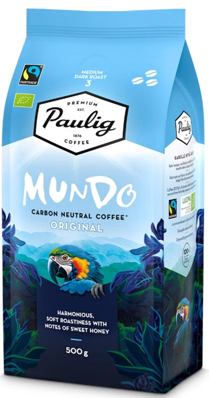 Paulig Mundo Coffee Beans 500g - Scandinavian Goods
