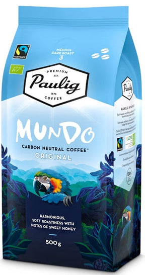 Paulig Mundo Coffee Beans 500g, 8-Pack - Scandinavian Goods