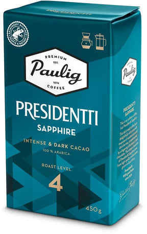 Paulig Presidentti Sapphire Ground Coffee 450g, 12-Pack - Scandinavian Goods