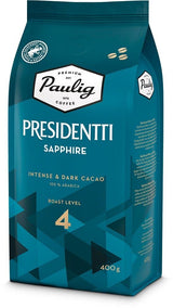 Paulig Presidentti Sapphire Coffee Beans 400g, 8-Pack - Scandinavian Goods 