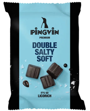 Pingvin Premium Double Salty Soft Licorice 90g - Scandinavian Goods