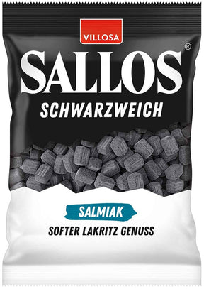 Sallos Black Soft Salmiak 200g - Scandinavian Goods