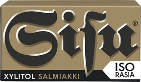 Sisu Xylitol Salmiakki Pastilles 70g, 12-Pack - Scandinavian Goods