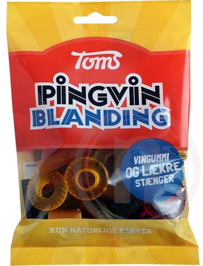 Toms Pingvin Blanding 550g - Scandinavian Goods