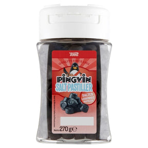 Toms Pingvin Salt Pastiller 270g, 6-Pack - Scandinavian Goods