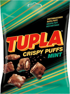 Tupla Crispy Puffs Mint 140g - Scandinavian Goods