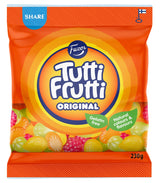 Tutti Frutti Original Candy 230g, 18-Pack - Scandinavian Goods