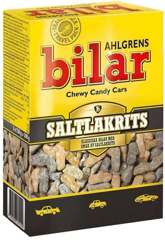 Ahlgrens Bilar Saltlakrits 390g - Scandinavian Goods