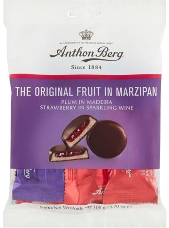 Anthon Berg Fruit in Marzipan 105g - Scandinavian Goods