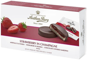 Anthon Berg Strawberry in Sparkling Wine 220g - Scandinavian Goods