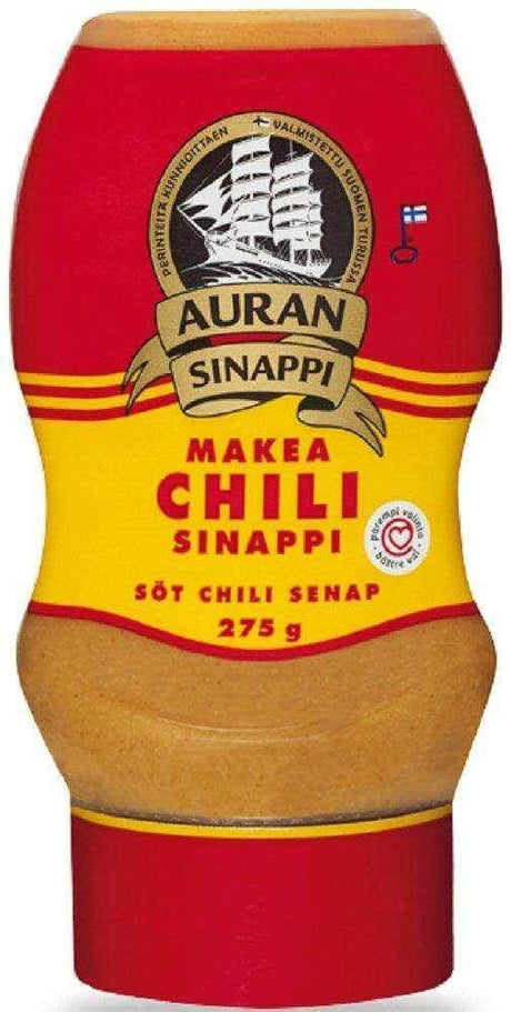 Auran Sweet Chili Mustard 275g - Scandinavian Goods