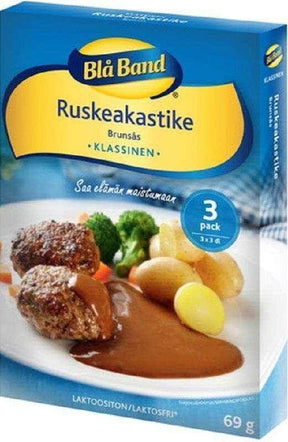 Blå Band Classic Brown Sauce 69g, 14-Pack - Scandinavian Goods