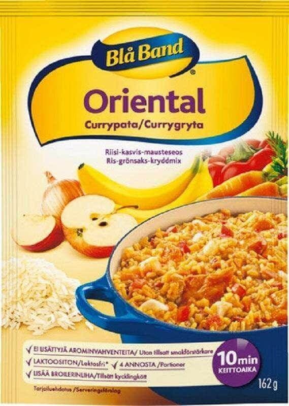Blå Band Oriental Curry Casserole 162g, 12-Pack - Scandinavian Goods