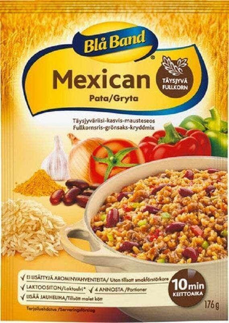 Blå Band Whole Grain Mexican Casserole 176g, 12-Pack - Scandinavian Goods
