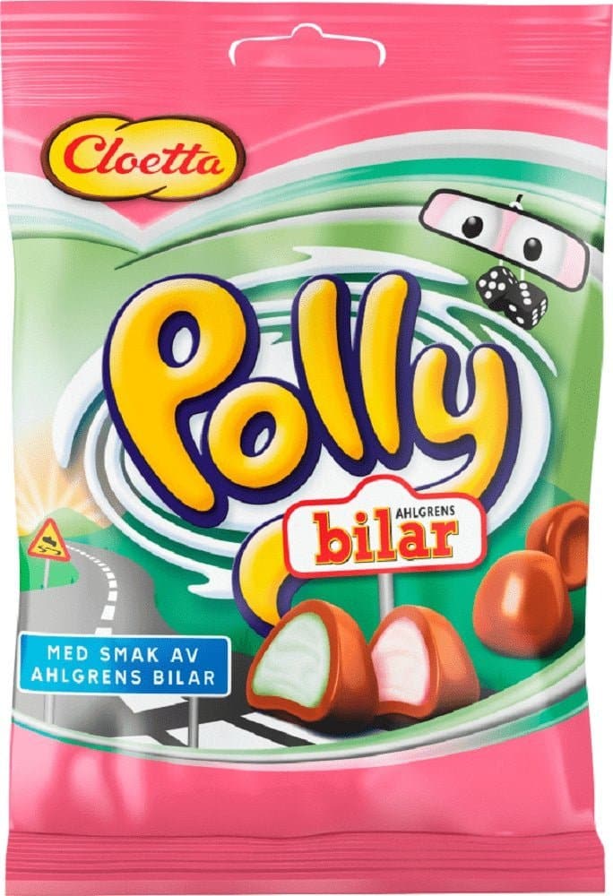 Cloetta Polly Ahlgrens Bilar 150g - Scandinavian Goods
