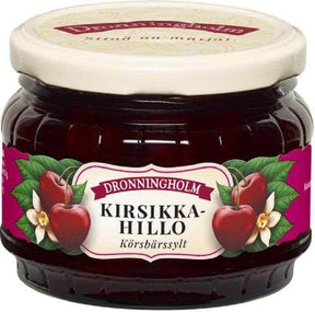Dronningholm Cherry Jam 340g, 8-Pack - Scandinavian Goods