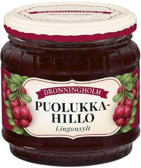 Dronningholm Lingonberry Jam 440g, 8-Pack - Scandinavian Goods