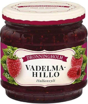 Dronningholm Raspberry Jam 440g, 8-Pack - Scandinavian Goods