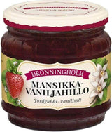 Dronningholm Strawberry Vanilla Jam 440g - Scandinavian Goods