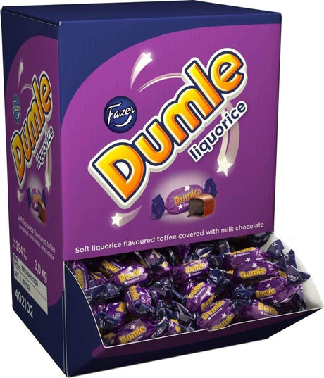 Fazer Dumle Liquorice 3 kg - Scandinavian Goods