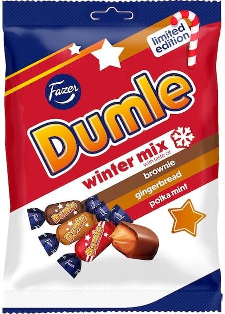 Fazer Dumle Winter Mix 180g - Scandinavian Goods