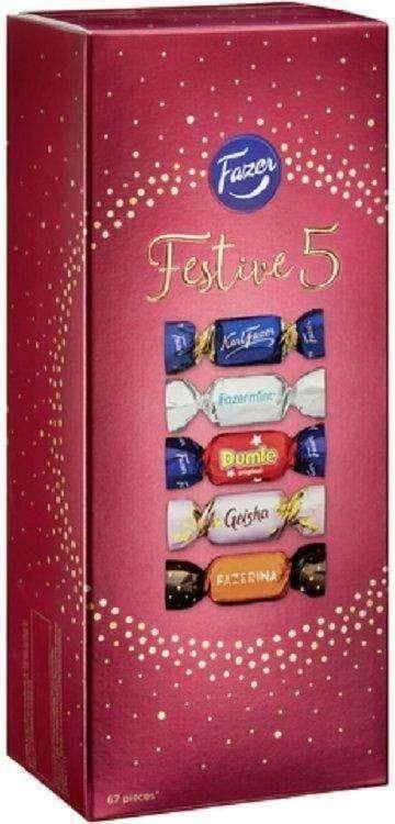 Fazer Festive Five 500g, 6-Pack - Scandinavian Goods