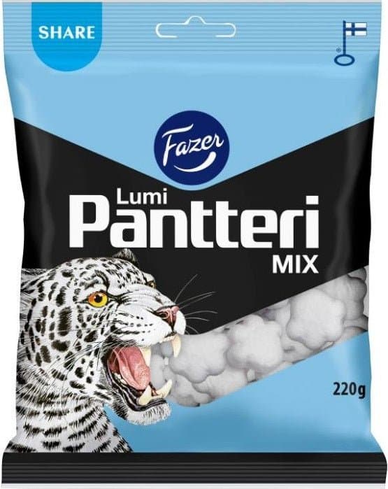 Fazer Lumi Pantteri 220g - Scandinavian Goods