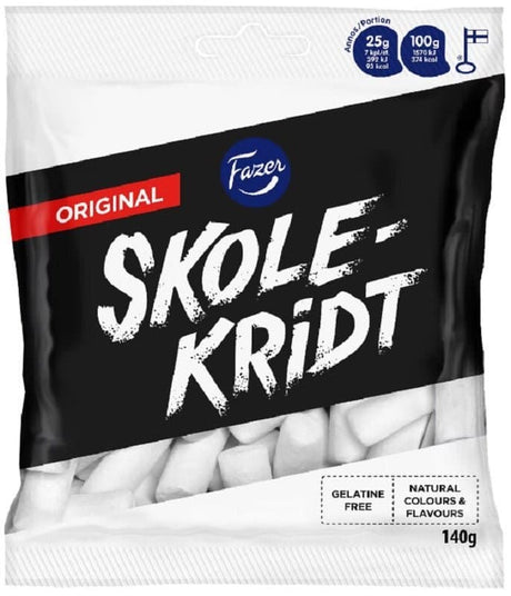 Fazer Skolekridt 140g - Scandinavian Goods