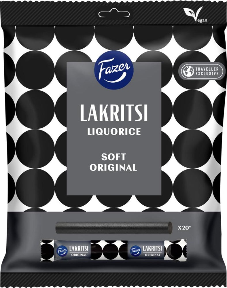 Fazer Soft Liquorice Sticks 420g - Scandinavian Goods