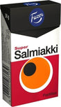 Fazer Super Salmiakki Pastilles 38g, 20-Pack - Scandinavian Goods