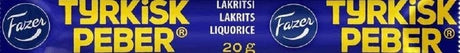 Fazer Tyrkisk Peber Licorice 20g, 30-Pack - Scandinavian Goods