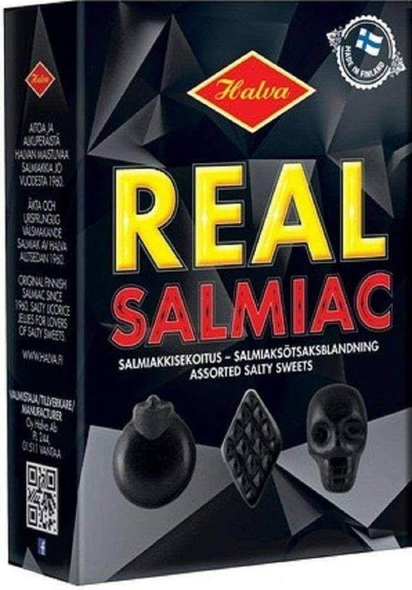 Halva Real Salmiac Gift Box 230g - Scandinavian Goods