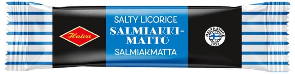 Halva Salmiakkimatto 60g, 25-Pack - Scandinavian Goods