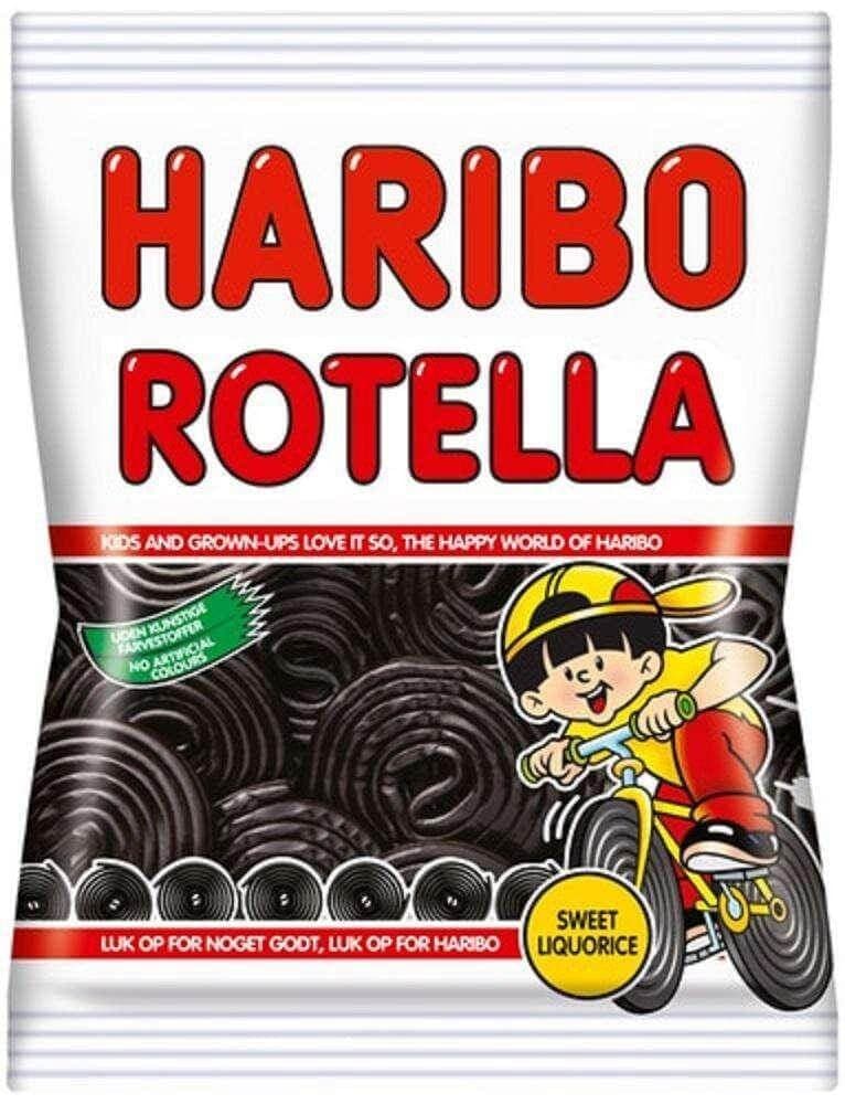 Haribo Rotella 80g | Danish Licorice Candy
