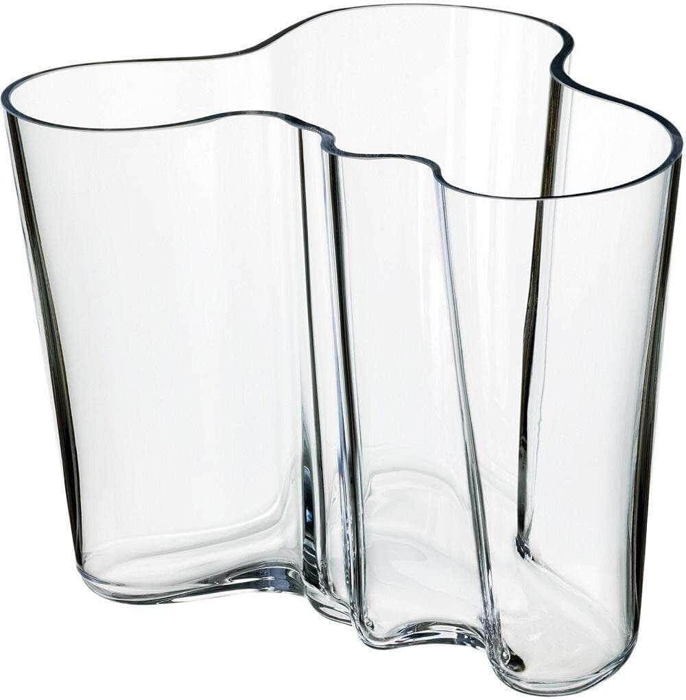 Iittala Alvar Aalto Collection vase 160 mm, clear - Scandinavian Goods
