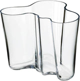 Iittala Alvar Aalto Collection vase 160 mm, clear - Scandinavian Goods