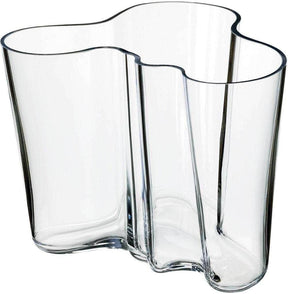Iittala Alvar Aalto Collection vase 160 mm, clear - Scandinavian Goods
