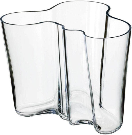 Iittala Alvar Aalto Collection vase 160 mm, clear - Scandinavian Goods