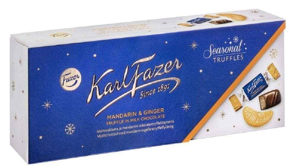 Karl Fazer Mandarin & Ginger Truffle 270g - Scandinavian Goods