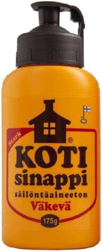 Kotisinappi Strong Mustard 175g - Scandinavian Goods