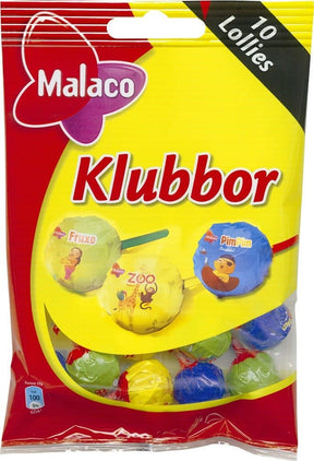 Malaco Blandade Klubbor 130g - Scandinavian Goods