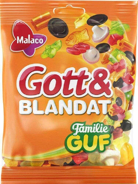 Malaco Gott & Blandat Familie Guf 700g - Scandinavian Goods