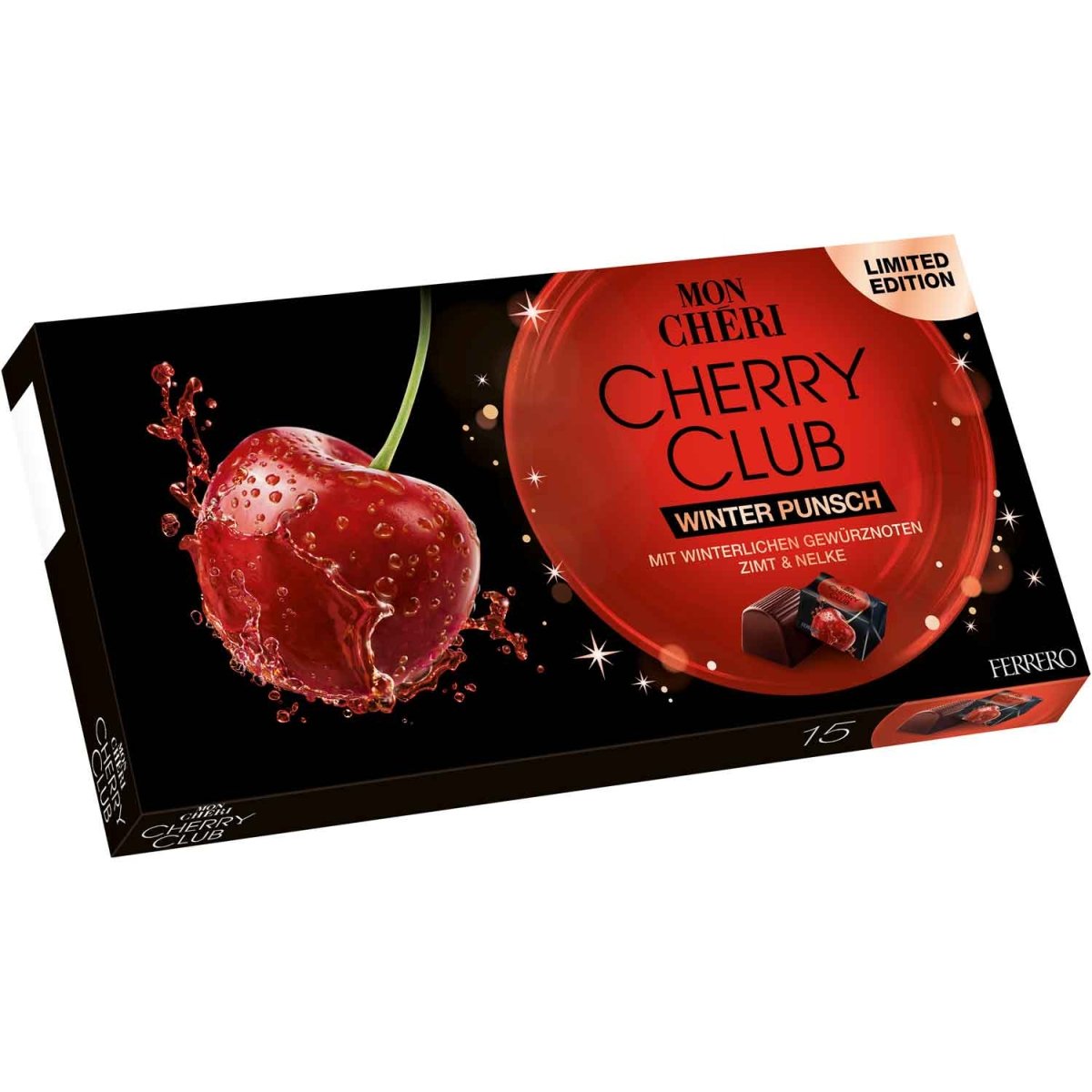 Mon Cheri Cherry Club Winter Punsch 157g | German Chocolates