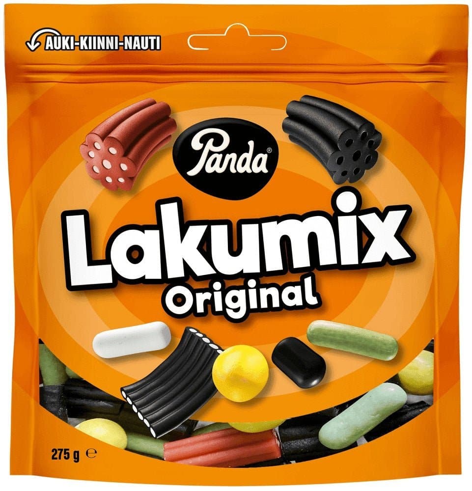 Panda Lakumix Original 275g | Finnish Licorice Mix