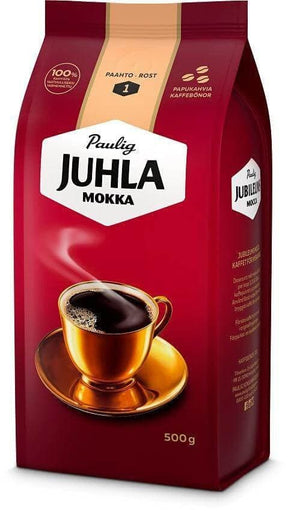Paulig Juhla Mokka Coffee Beans 500g - Scandinavian Goods