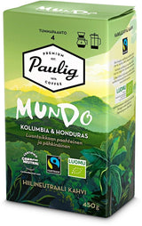 Paulig Mundo Kolumbia & Honduras Organic Coffee 450g - Scandinavian Goods