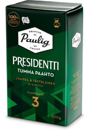Paulig Presidentti Dark Roast Ground Coffee 500g - Scandinavian Goods