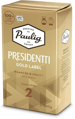 Paulig Presidentti Gold Label Ground Coffee 500g - Scandinavian Goods